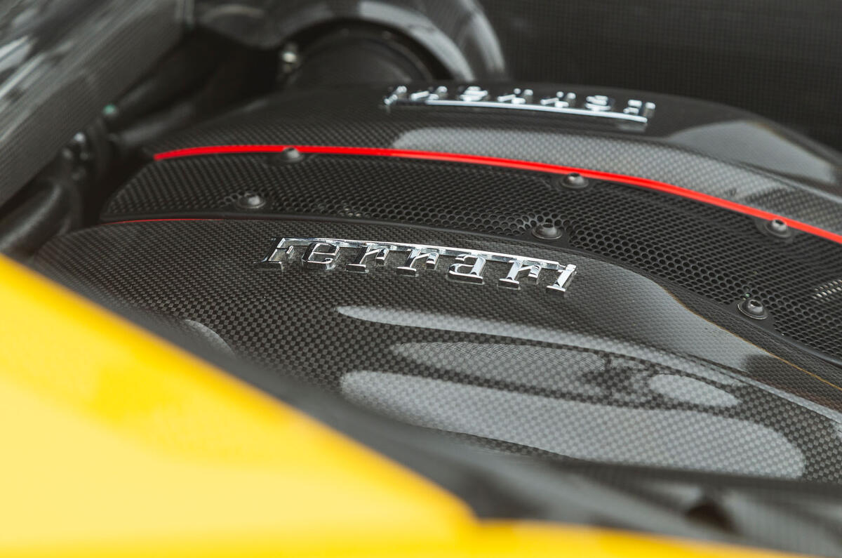 Ferrari 488 Pista 2019 road test review - head cover
