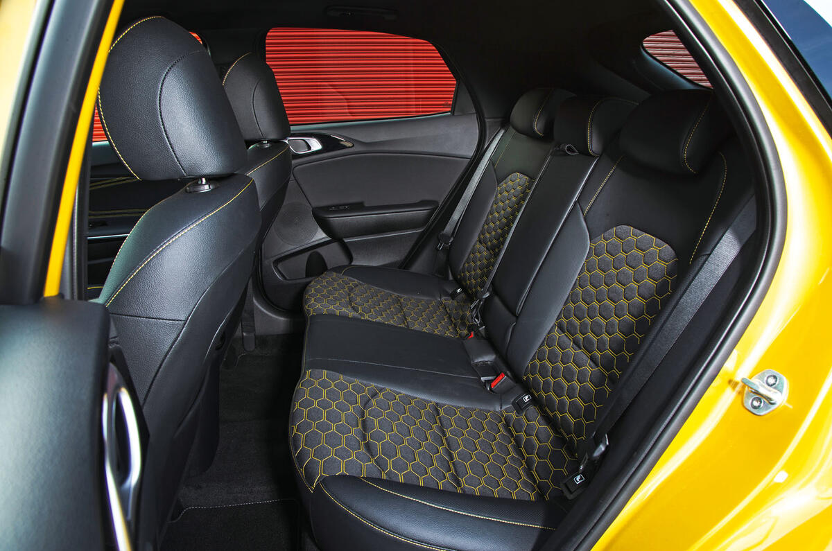 Kia Xceed 2019 road test review - rear seats