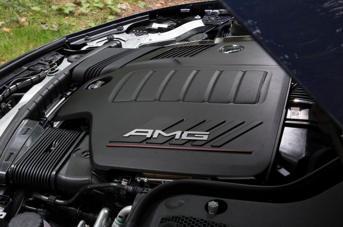 Mercedes-AMG CLS 53 2018 road test review - engine