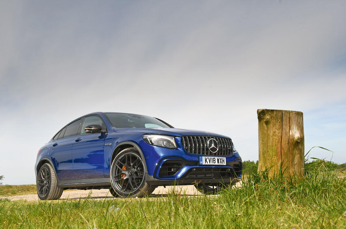 Mercedes-AMG GLC 63 S road test review static