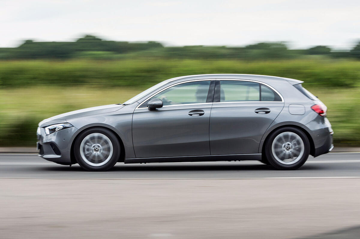 Mercedes-Benz A-Class 2018 road test review on the road