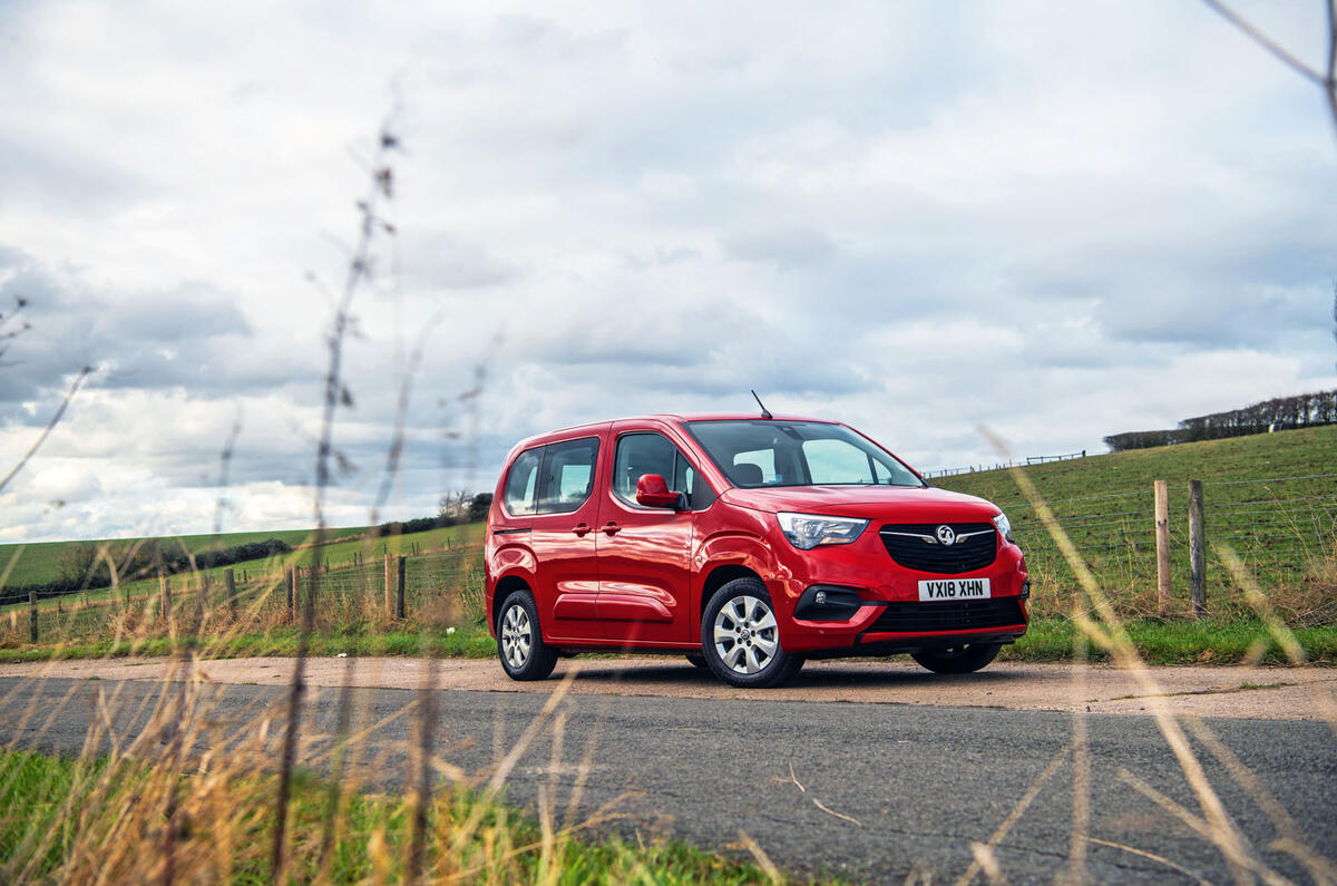 Vauxhall Combo Life 2018 road test review - hero static