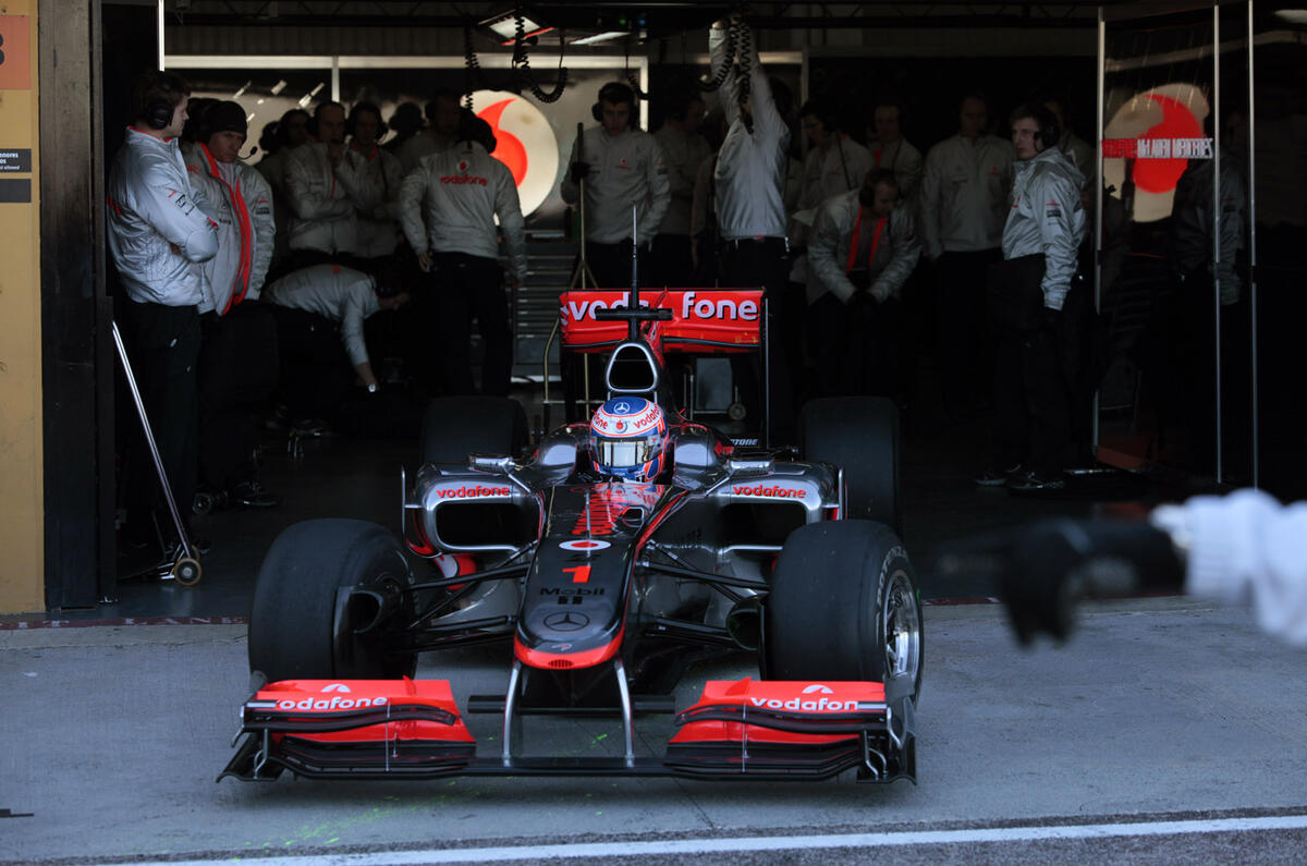 no title Alonso tops last day of F1 test