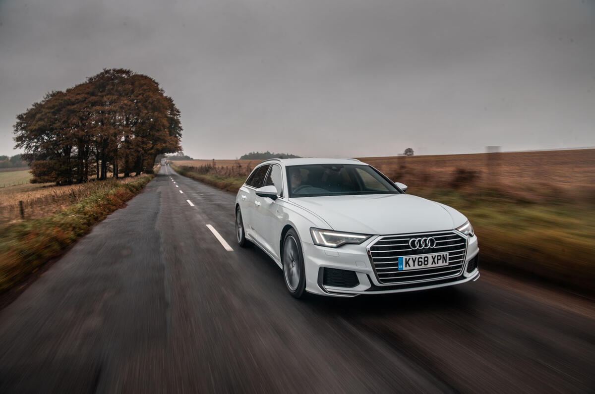 Audi A6 Avant 2018 road test review - on the road front