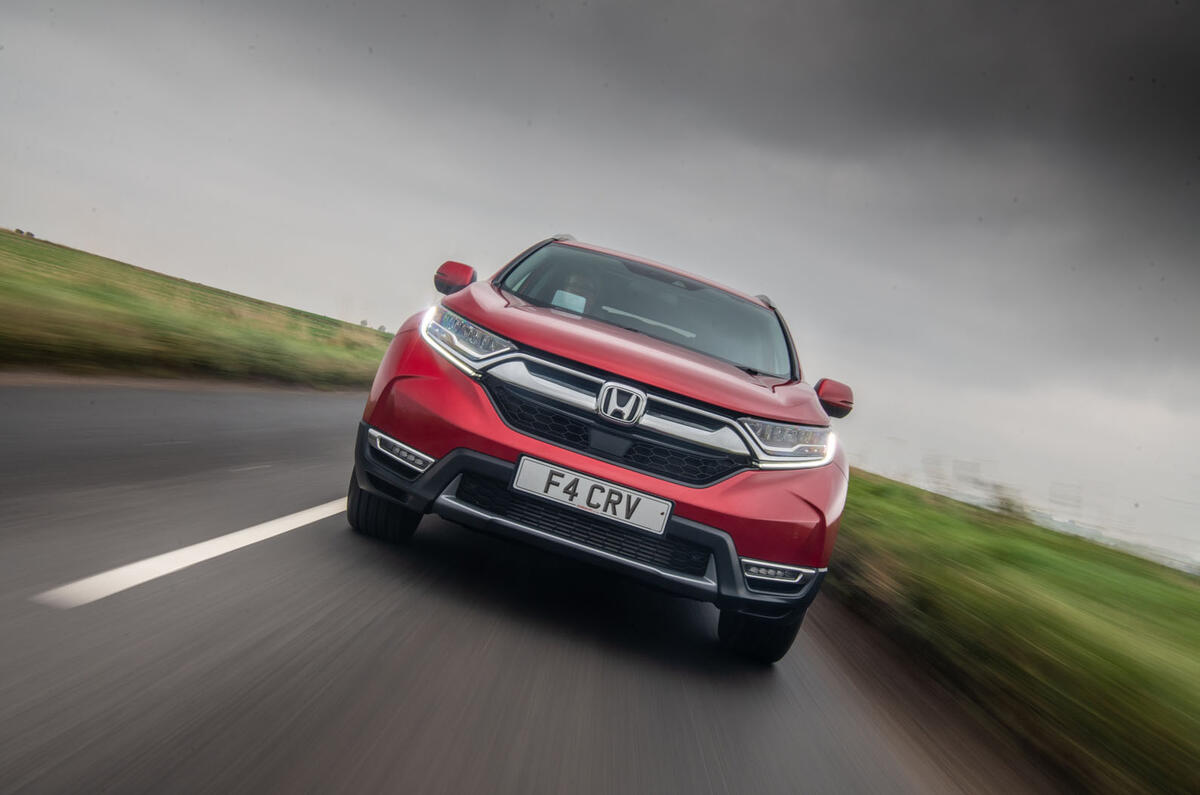 Honda CR-V 2018 road test review - on the road nose