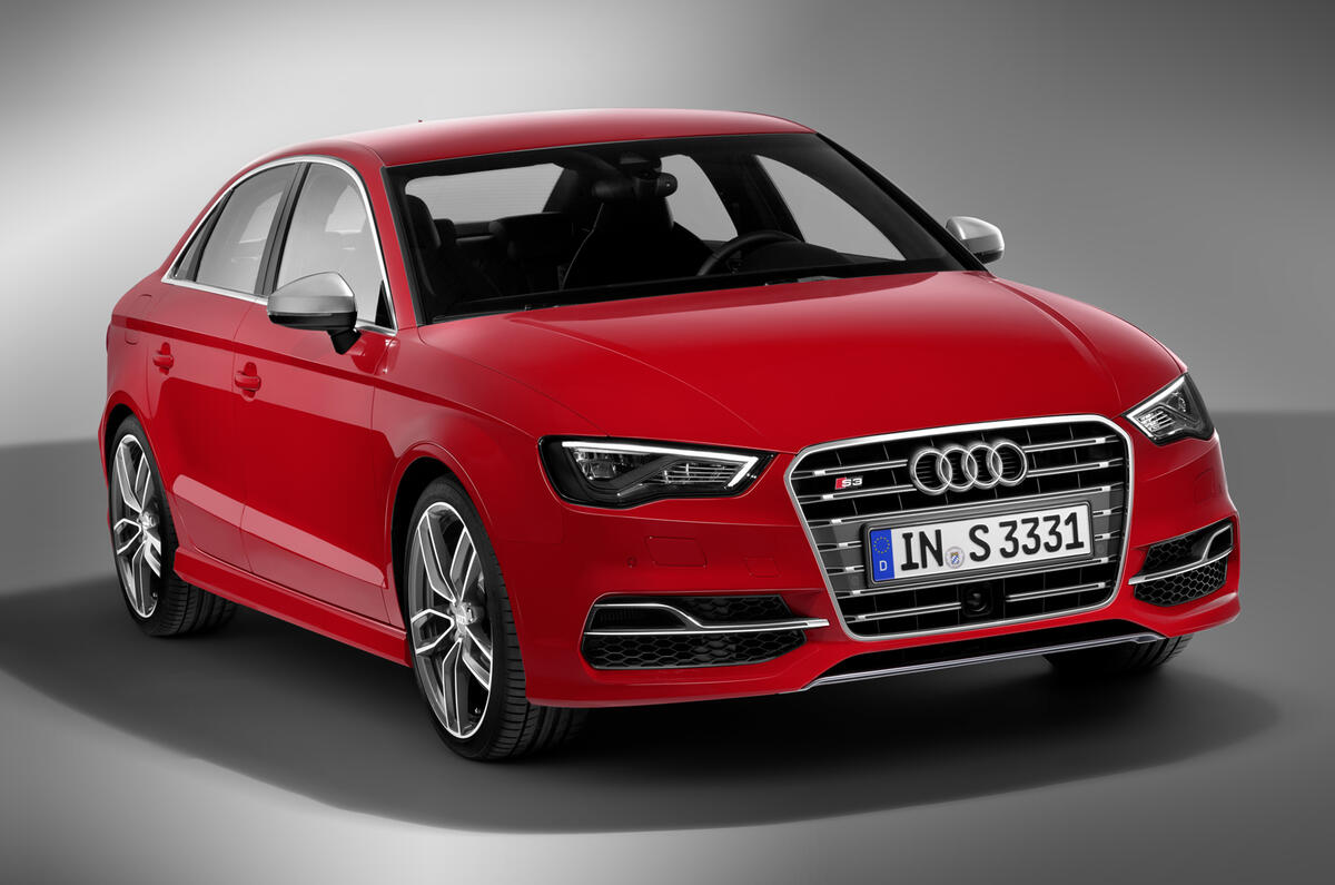 no title Audi A3 and S3 saloons officially revealed