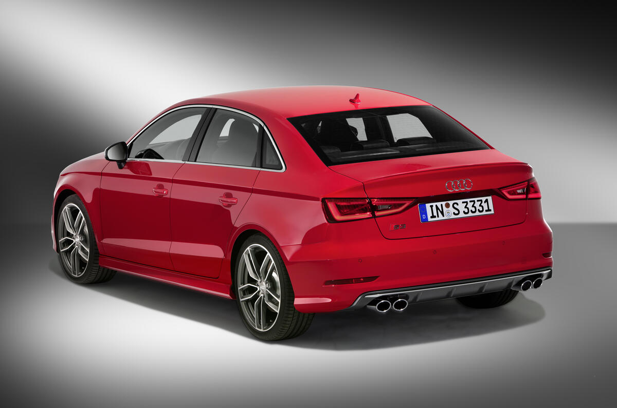 no title Audi A3 and S3 saloons officially revealed