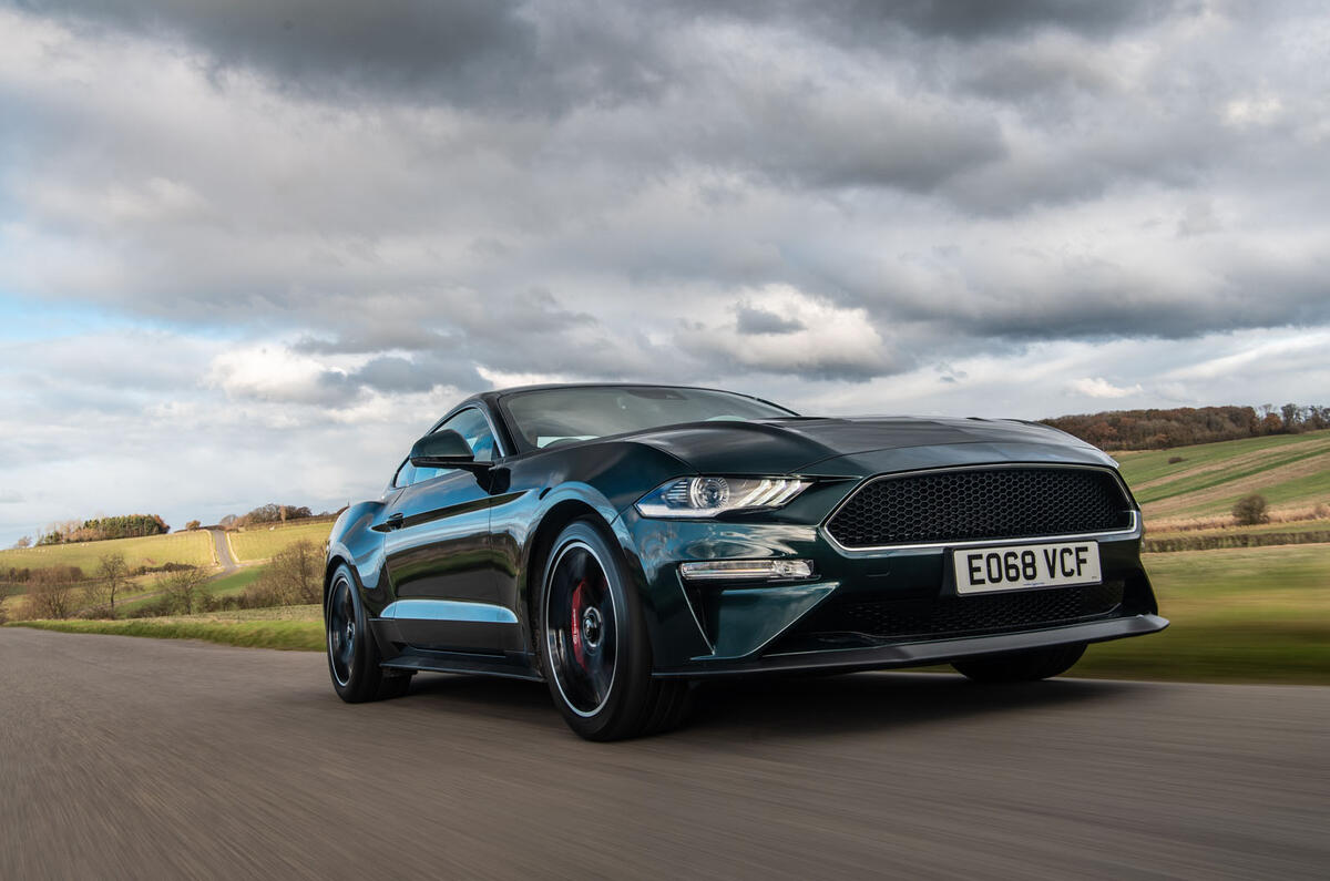Ford Mustang Bullitt 2018 road test review - on the road