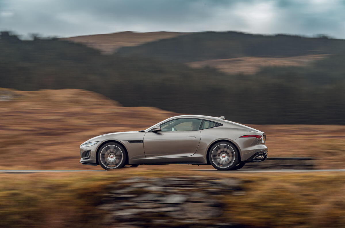 Jaguar F-Type 2020 road test review - on the road side Jaguar F-Type 2020 road test review - on the road side
