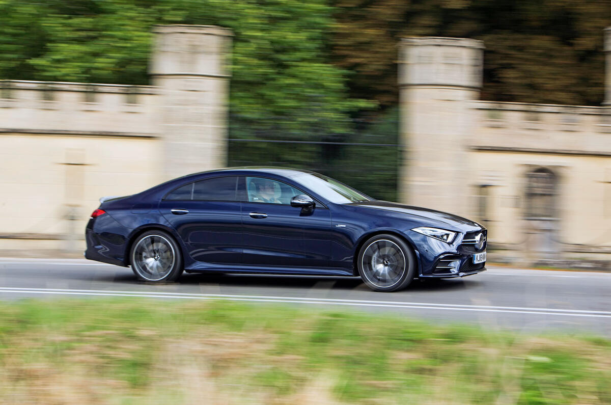 Mercedes-AMG CLS 53 2018 road test review - on the road side