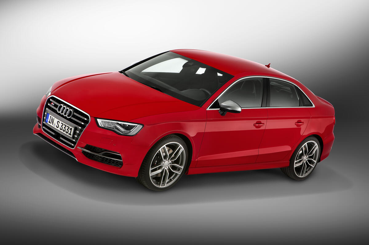 no title Audi A3 and S3 saloons officially revealed