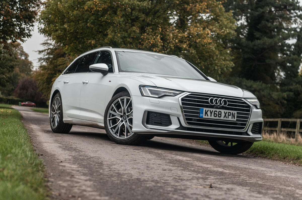 Audi A6 Avant 2018 road test review - static hero
