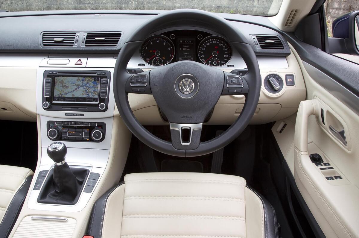 New Passat CC v used Merc CLS