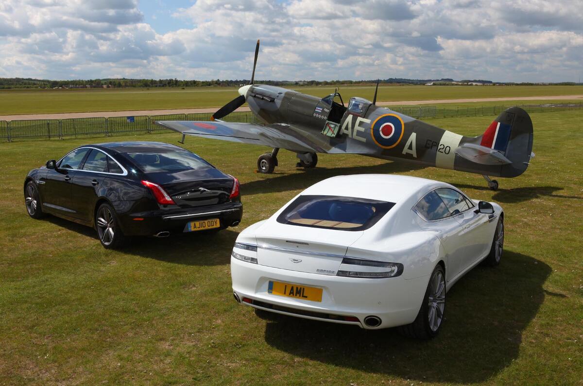 Jaguar XJ v Aston Rapide