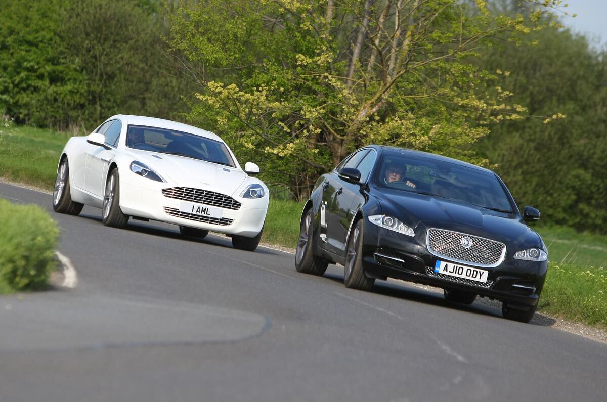 Jaguar XJ v Aston Rapide