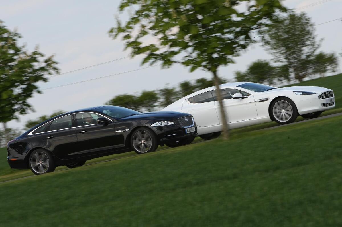 Jaguar XJ v Aston Rapide