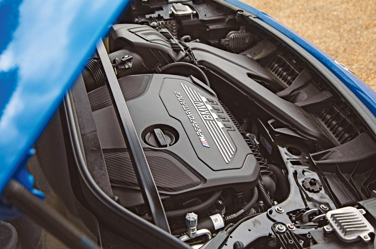 BMW X2 M35i 2019 road test review - engine header