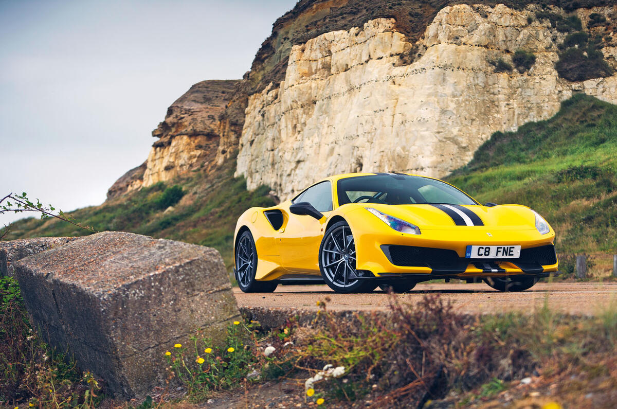 Ferrari 488 Pista 2019 road test review - static