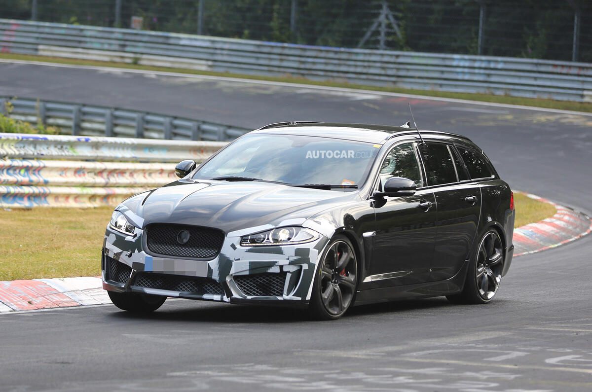 no title Jaguar XFR-S Sportbrake spotted