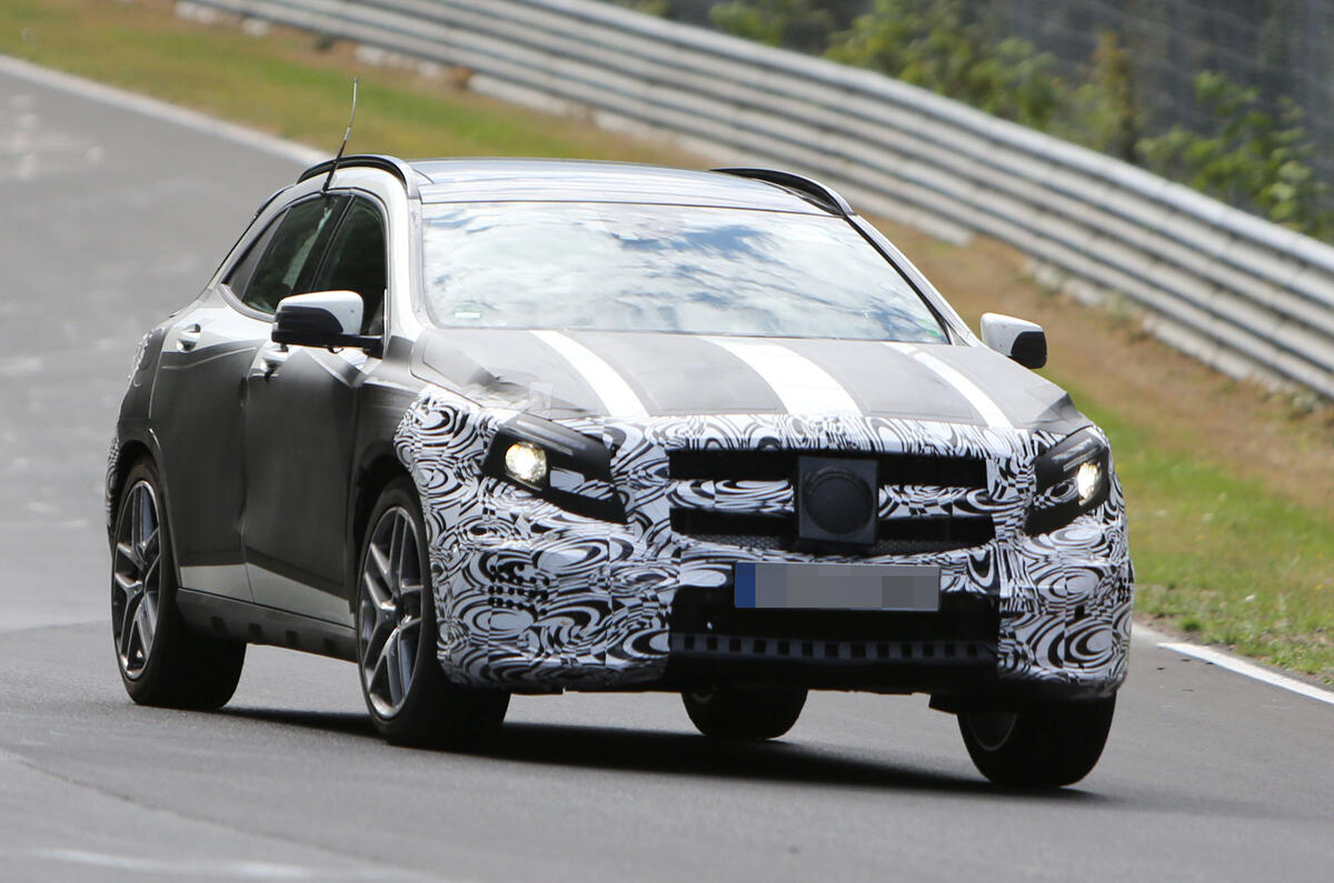 Mercedes GLA AMG Spotted - latest pics