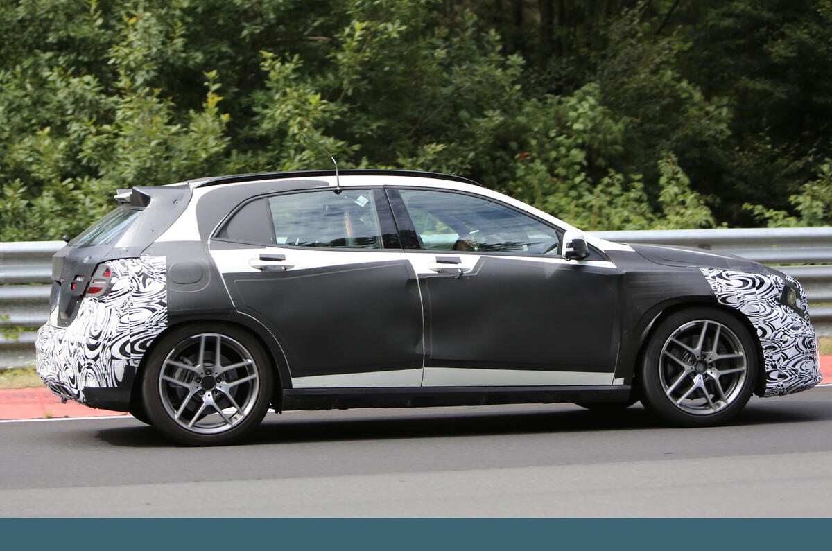 Mercedes GLA AMG Spotted - latest pics