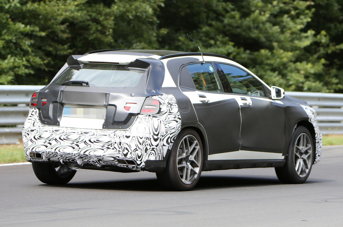 Mercedes GLA AMG Spotted - latest pics