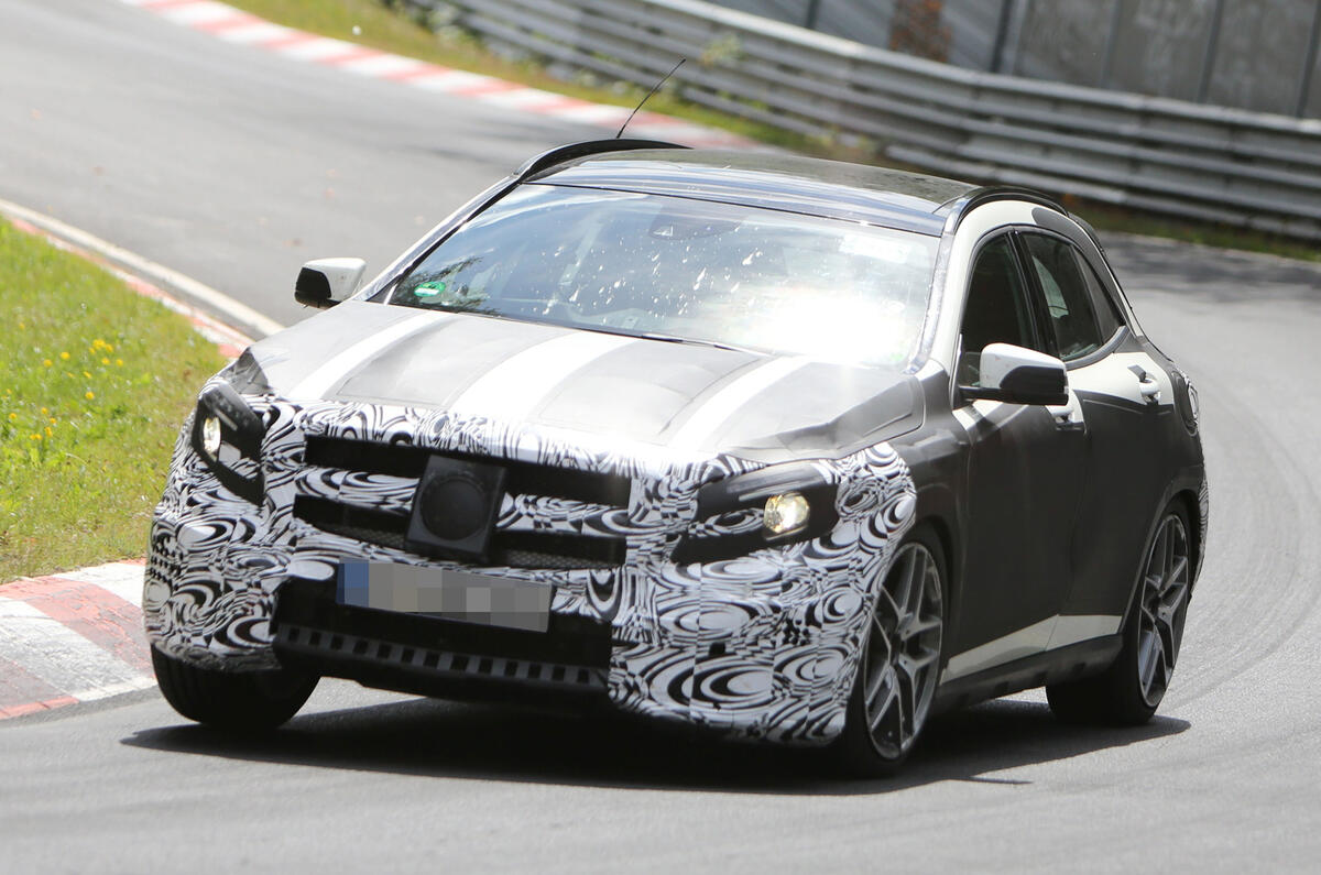 Mercedes GLA AMG Spotted - latest pics