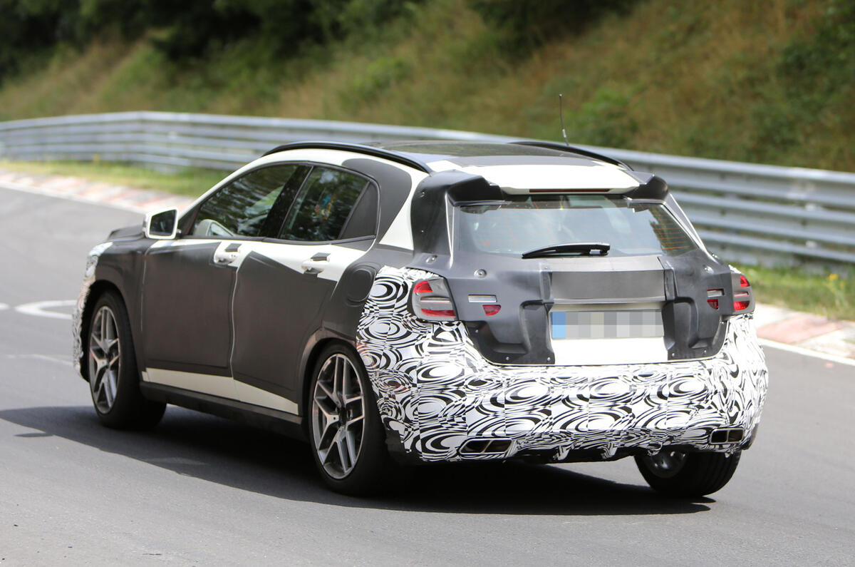 Mercedes GLA AMG Spotted - latest pics