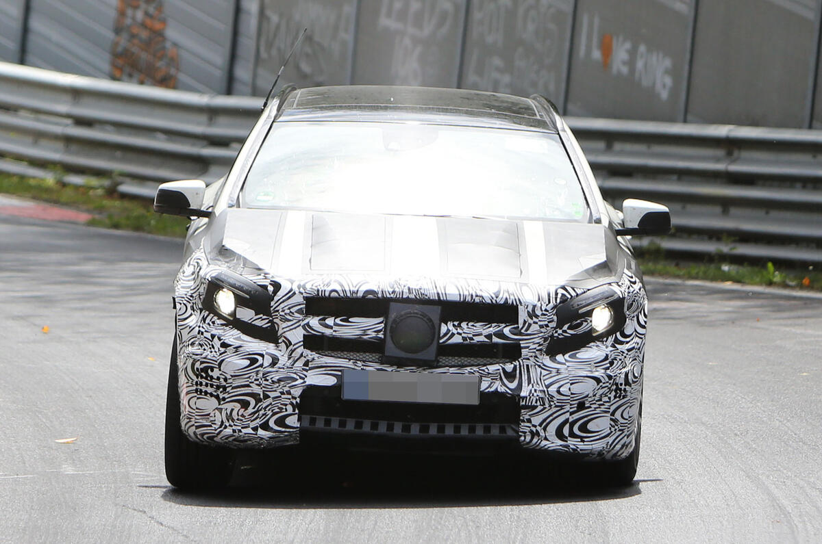 Mercedes GLA AMG Spotted - latest pics