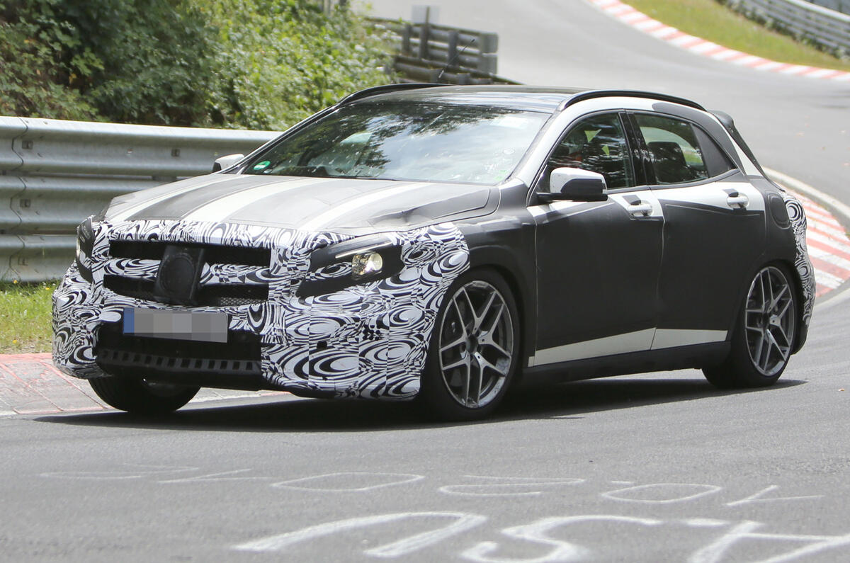 Mercedes GLA AMG Spotted - latest pics