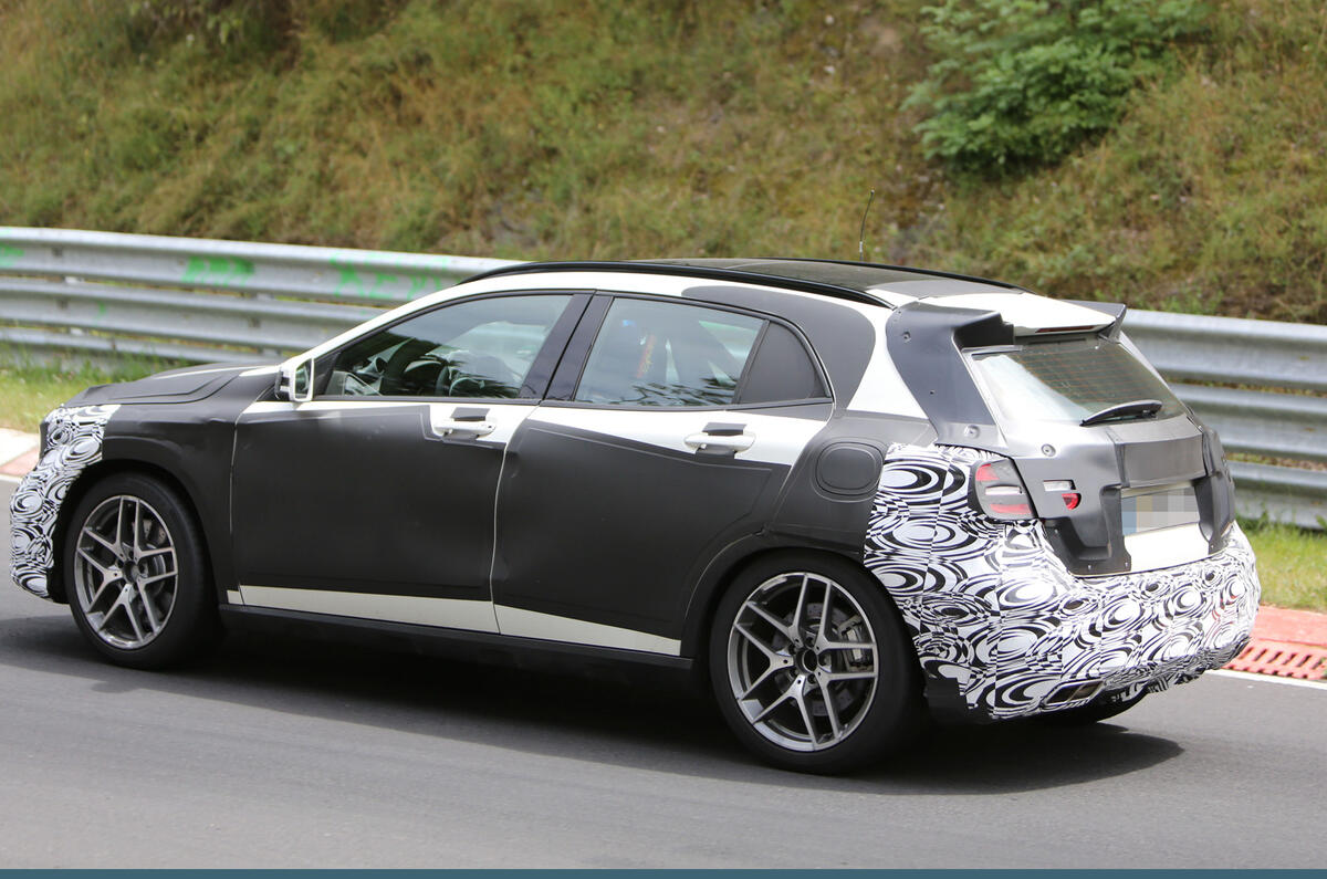 Mercedes GLA AMG Spotted - latest pics