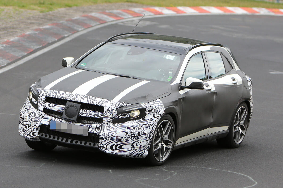 Mercedes GLA AMG Spotted - latest pics