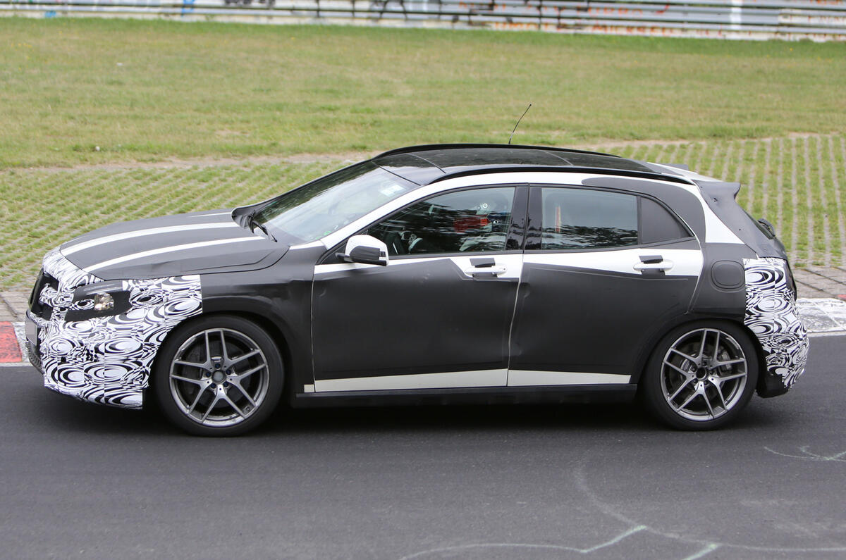 Mercedes GLA AMG Spotted - latest pics