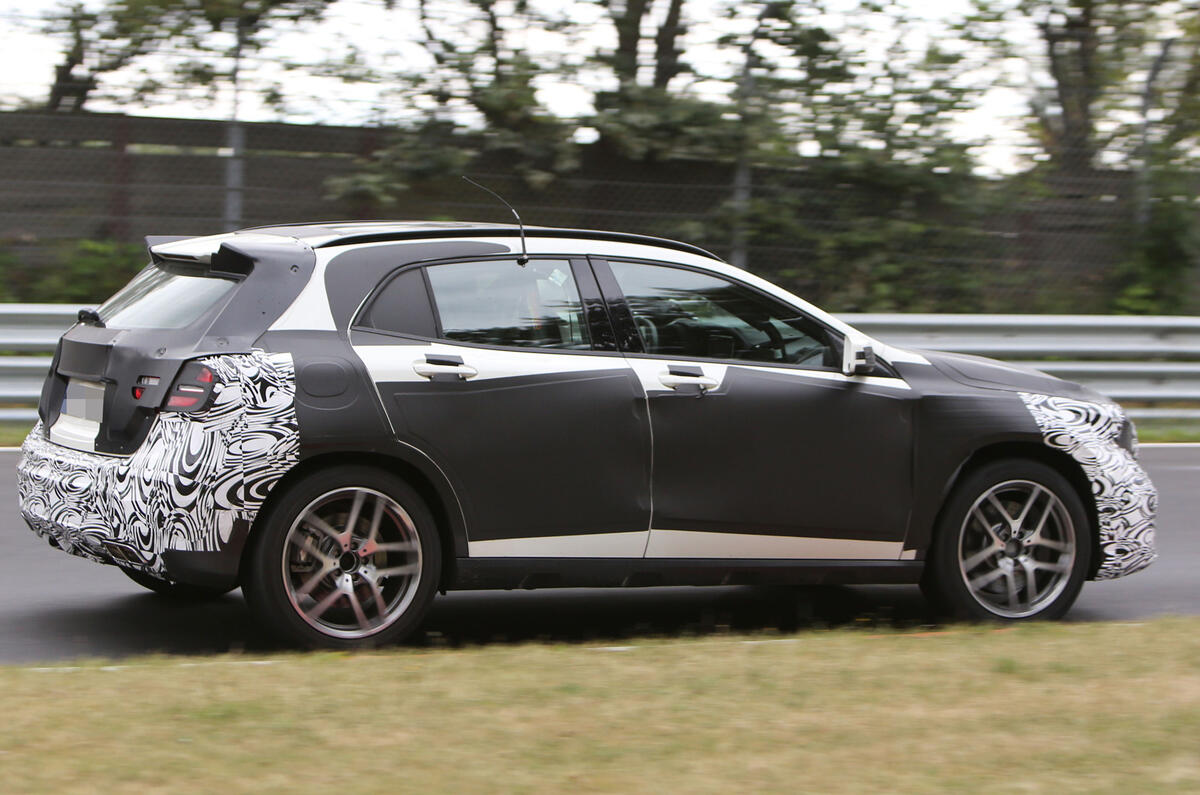 Mercedes GLA AMG Spotted - latest pics