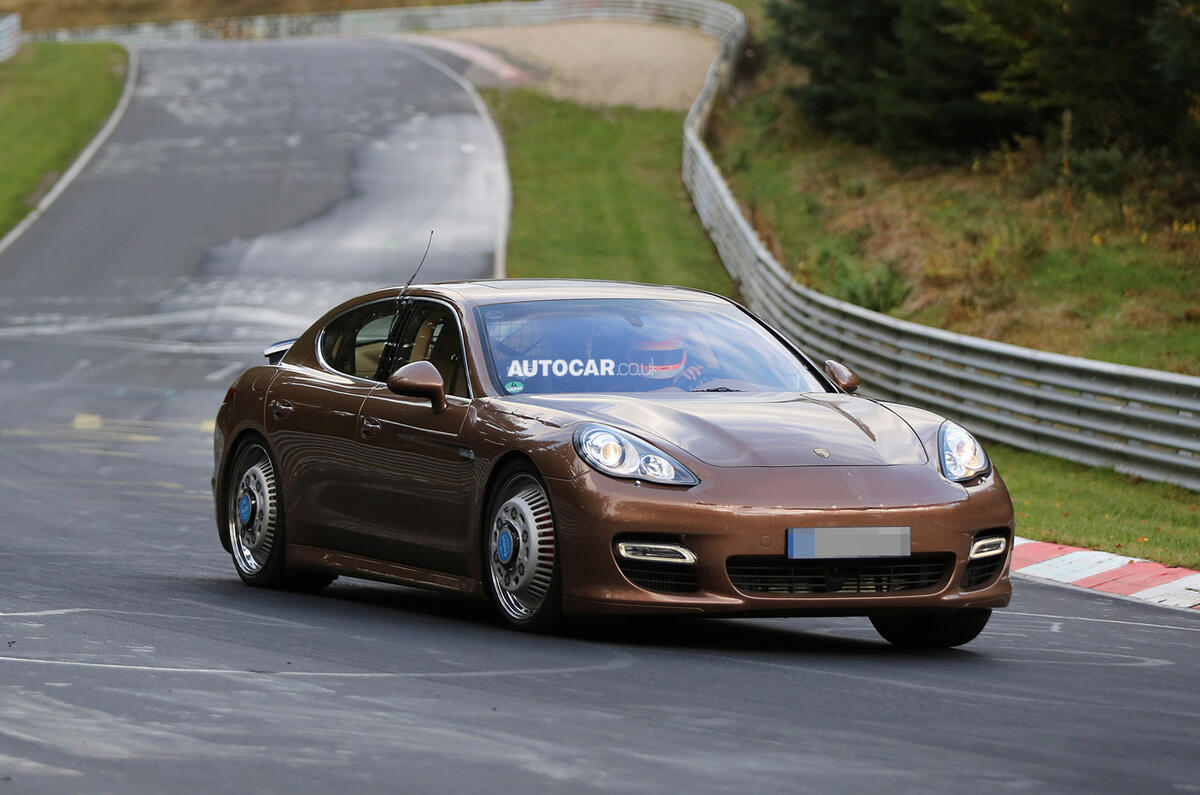 Porsche tests next-generation Bentley platform