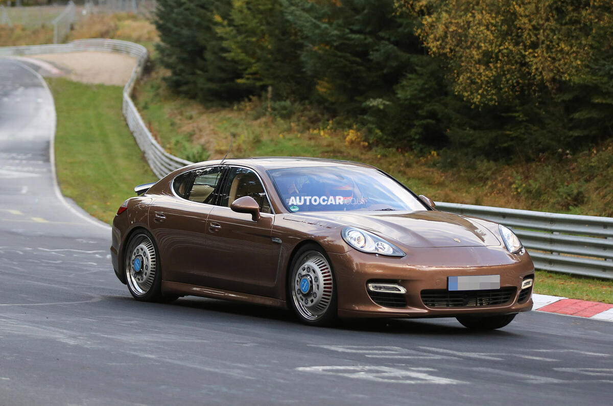 Porsche tests next-generation Bentley platform