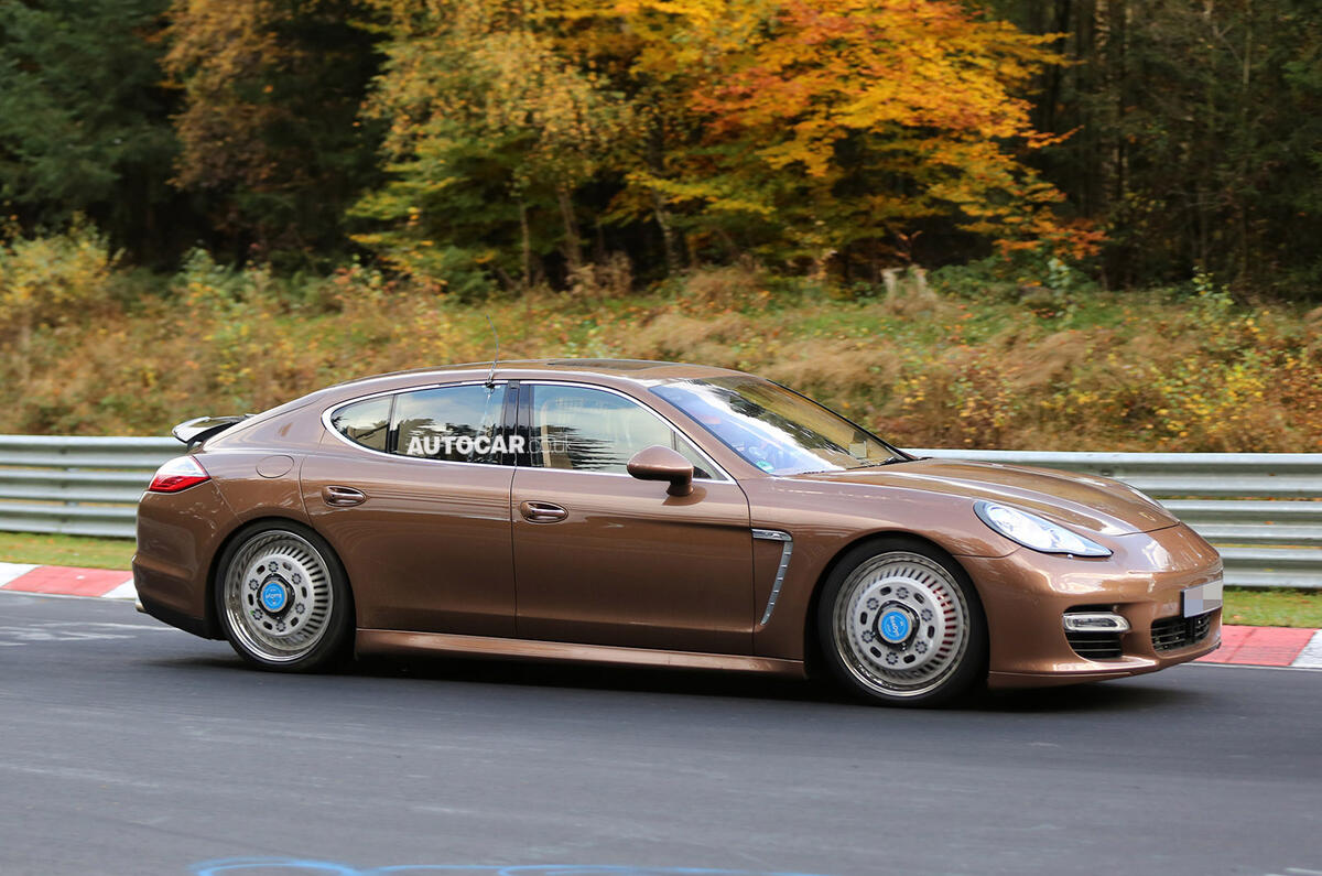 Porsche tests next-generation Bentley platform