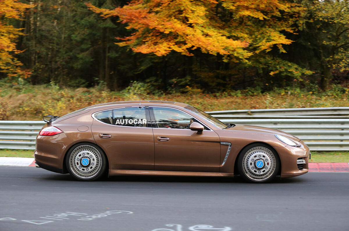 Porsche tests next-generation Bentley platform