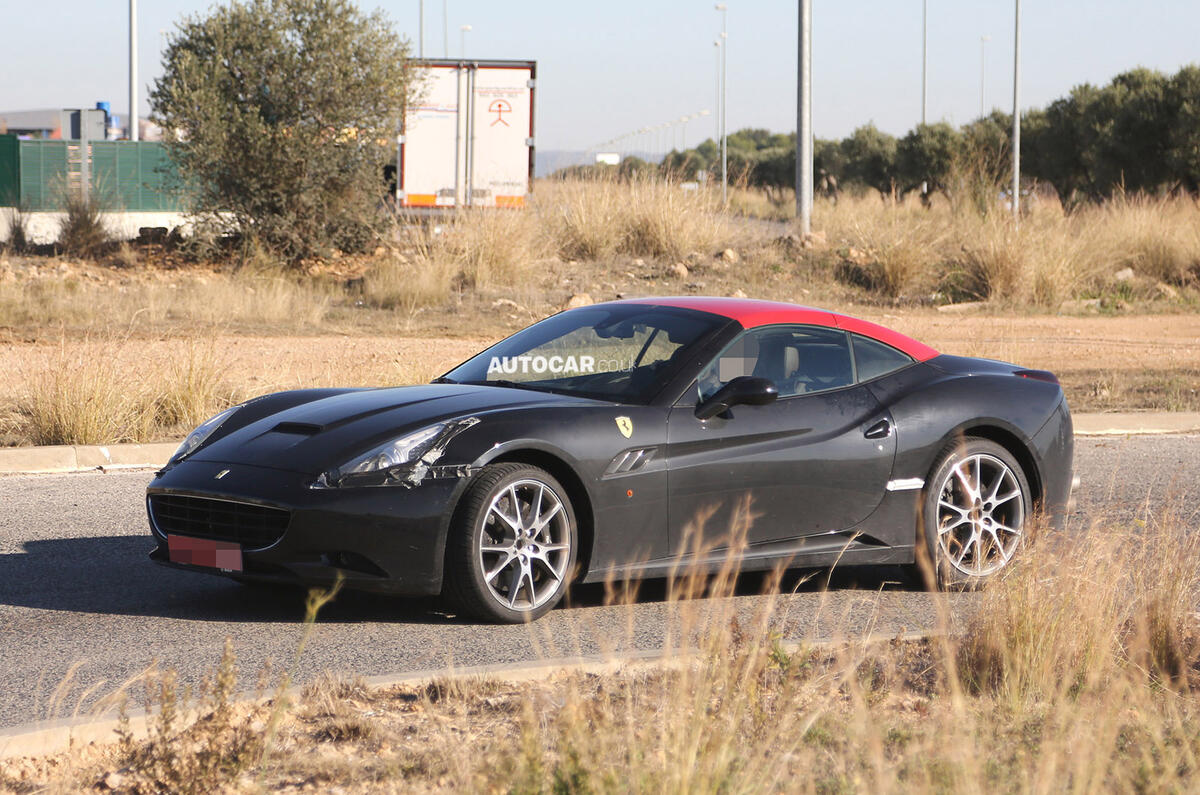 Ferrari California replacement spotted - new pictures