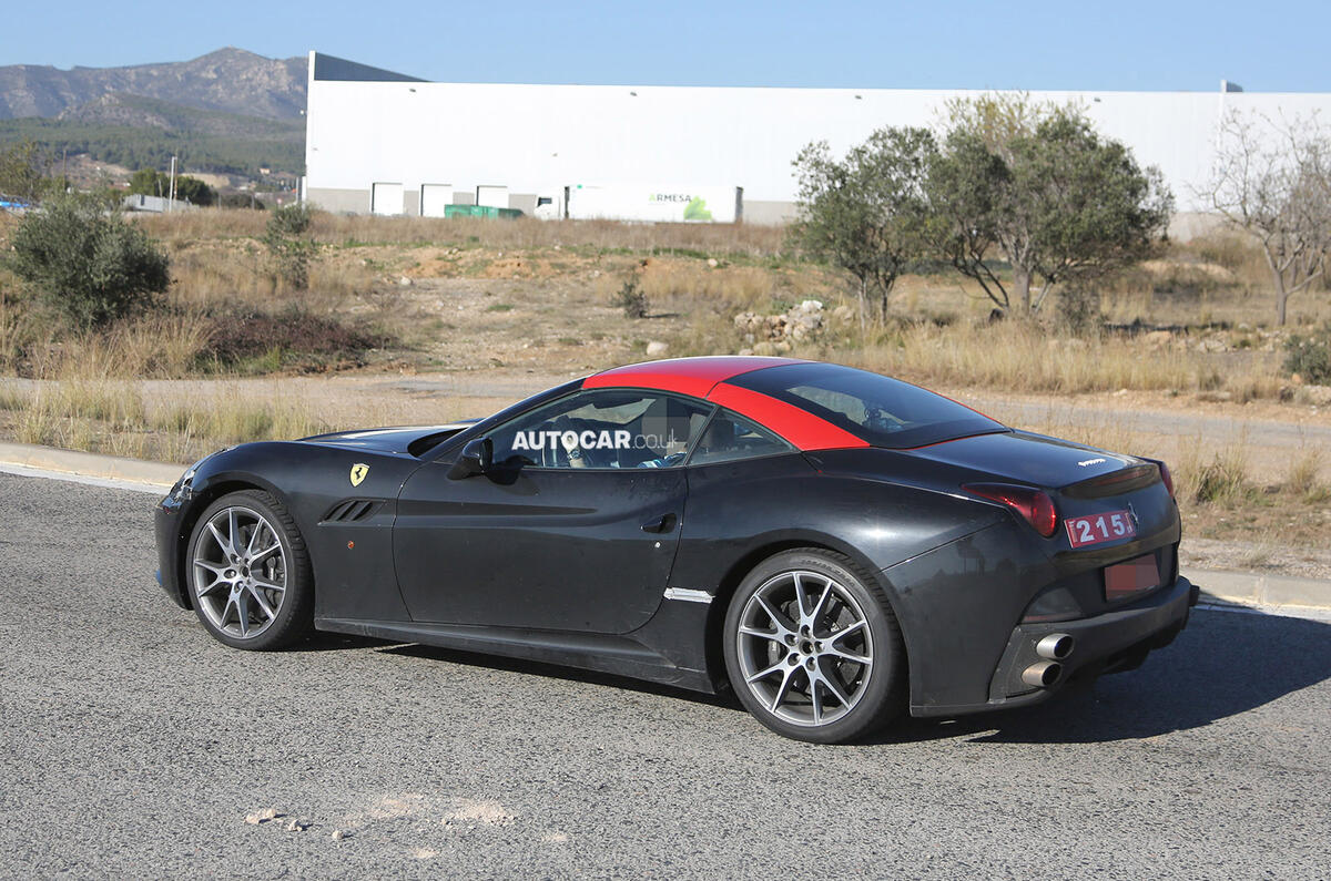 no title Ferrari California replacement spotted - new pictures