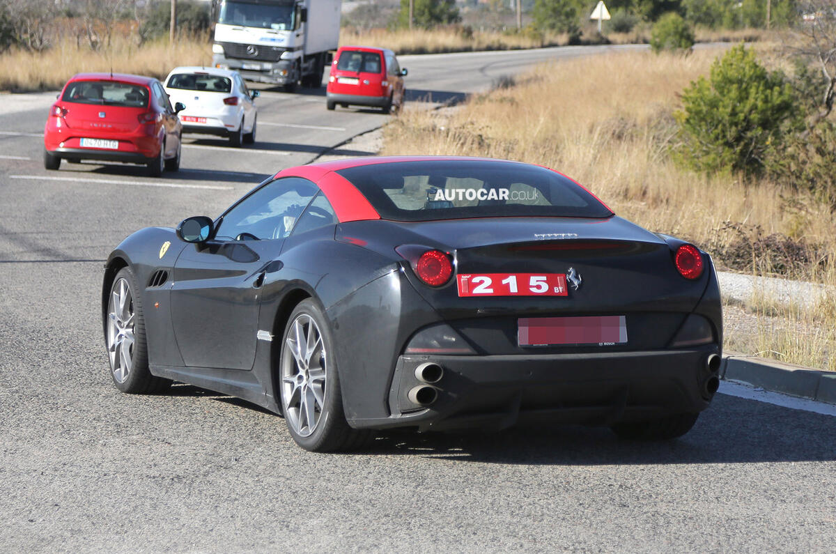 no title Ferrari California replacement spotted - new pictures