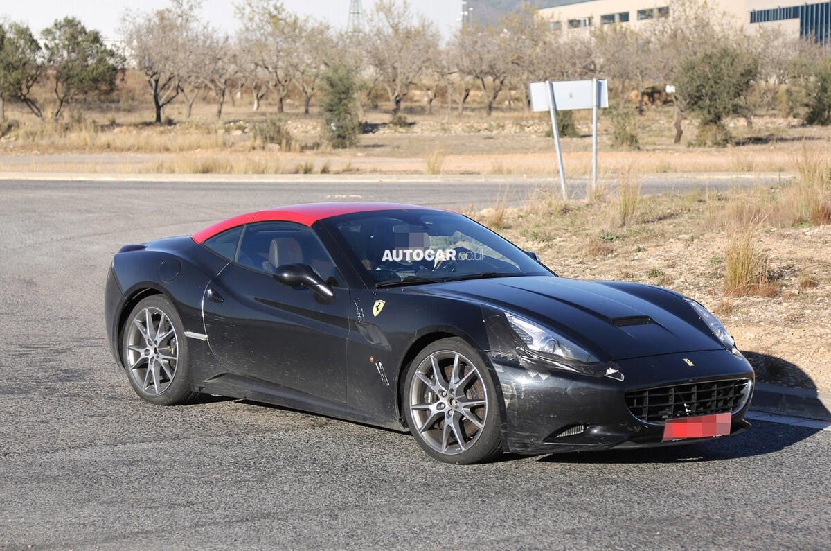no title Ferrari California replacement spotted - new pictures