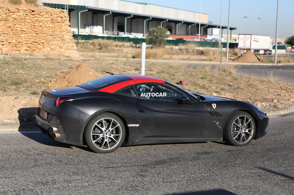 no title Ferrari California replacement spotted - new pictures