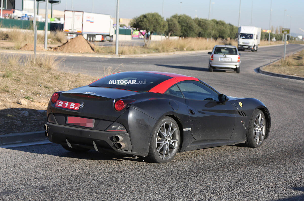 no title Ferrari California replacement spotted - new pictures