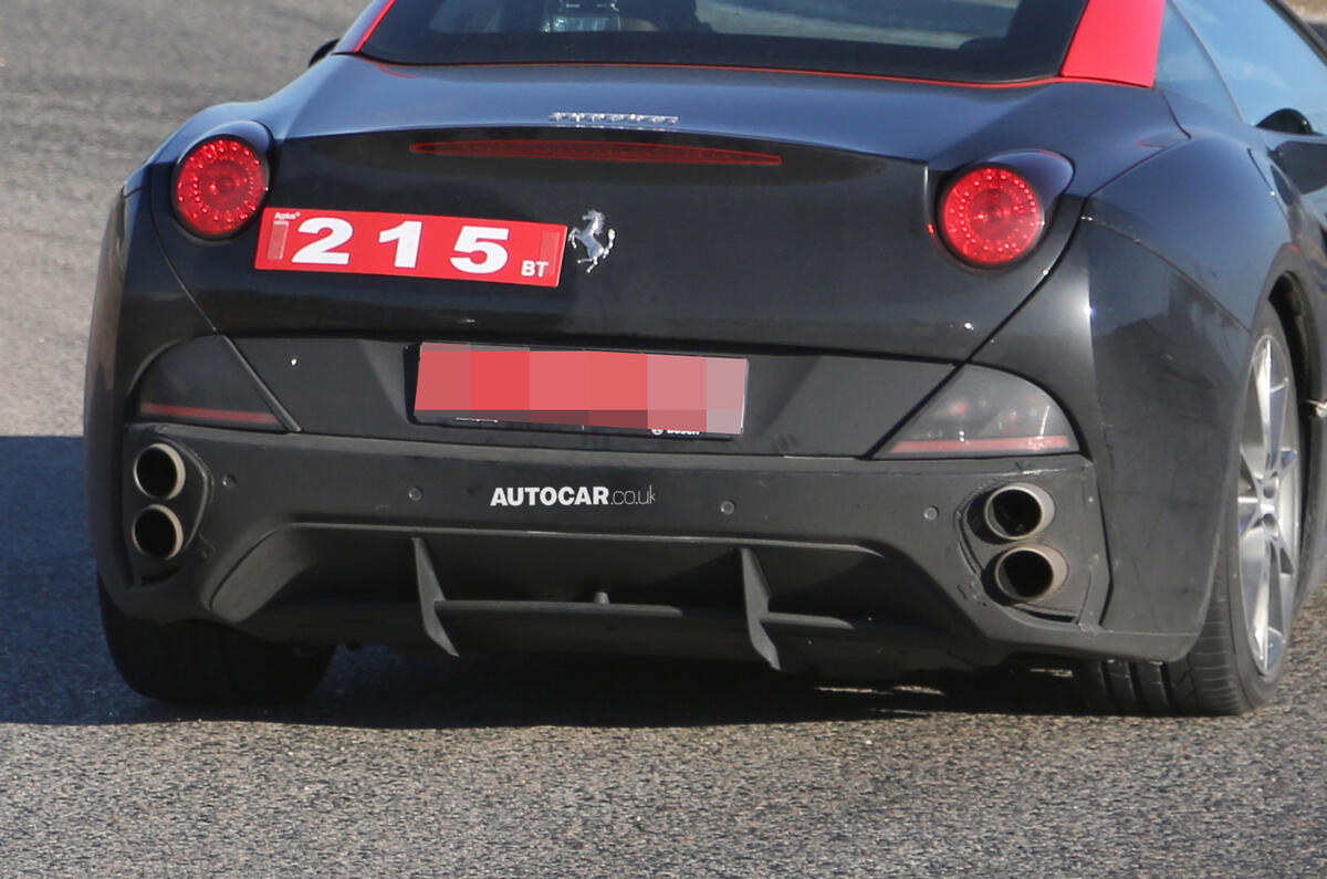 no title Ferrari California replacement spotted - new pictures