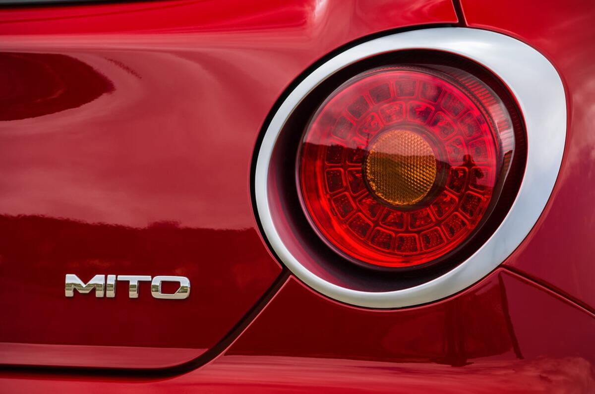 Alfa Romeo Mito review rear lights