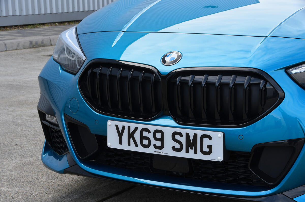 BMW 2 Series Gran Coupe 2020 road test review - front grille