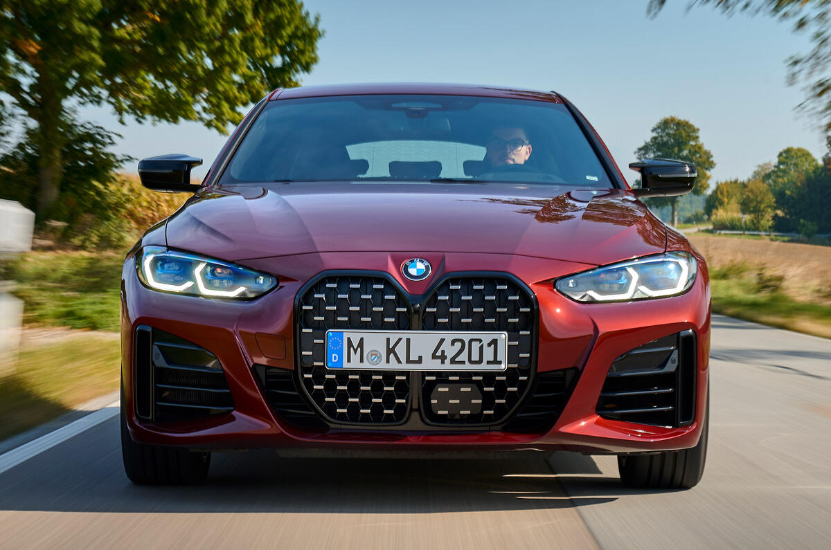 4 BMW 4 Series Gran Coupe 2021 first drive tracking nose 4 BMW 4 Series Gran Coupe 2021 first drive tracking nose