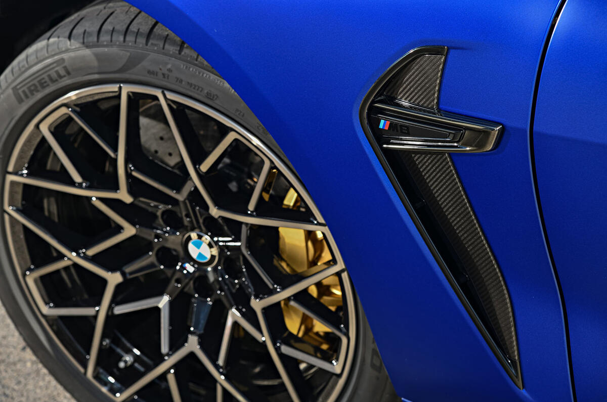BMW M8 Competition coupe 2020 road test review - alloy wheels BMW M8 Competition coupe 2020 road test review - alloy wheels