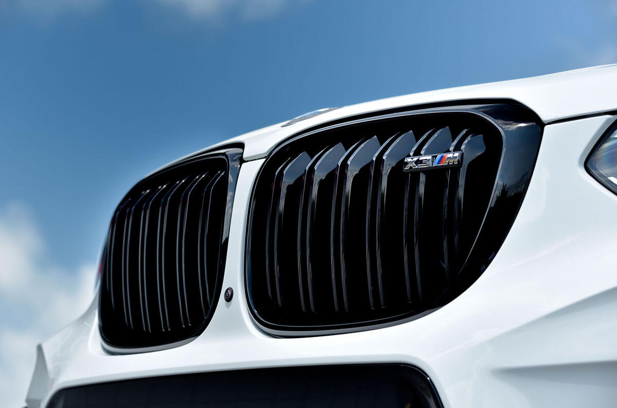 BMW X3 M Competition 2019 review - kidney grille